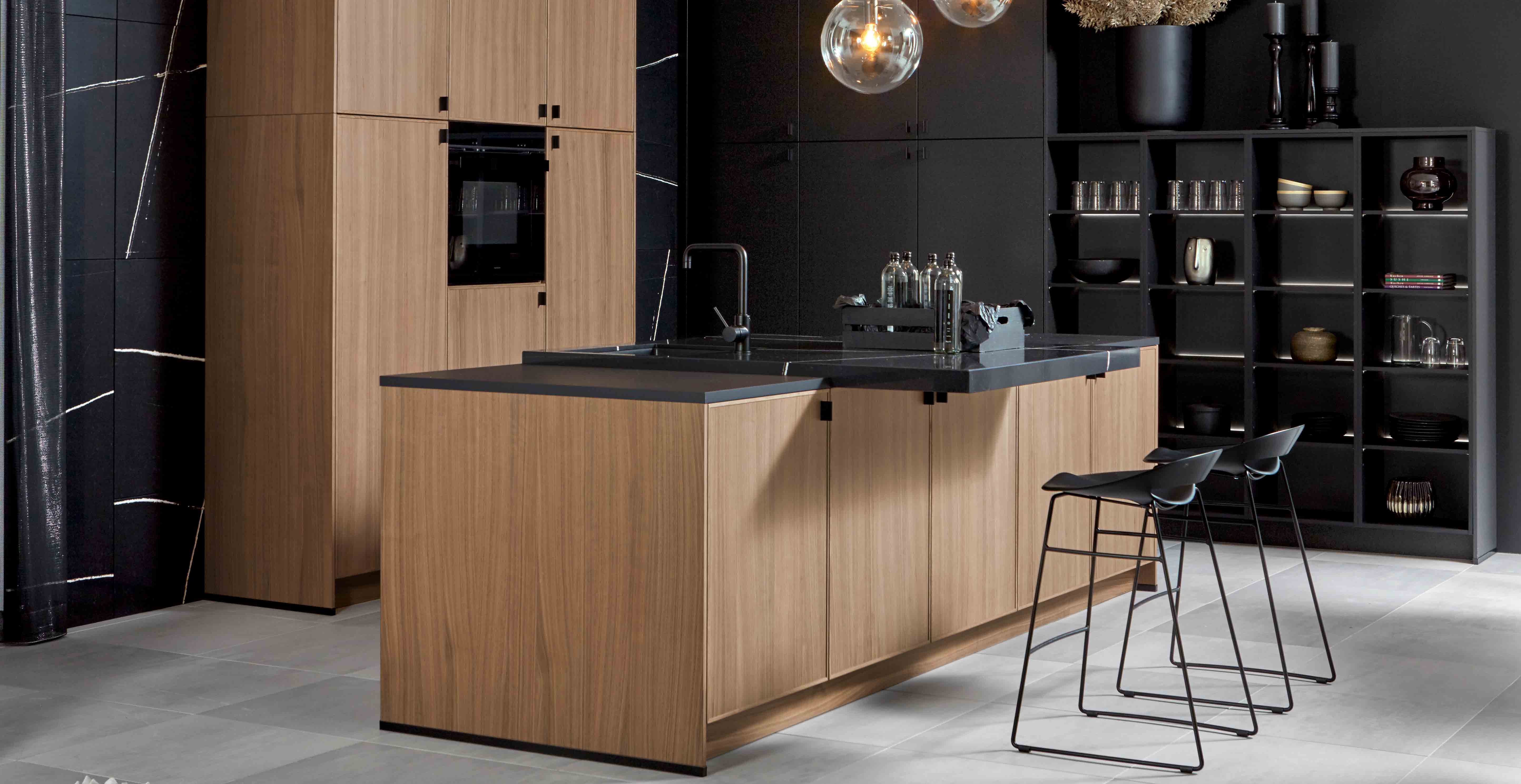 Marquardt Küchen Nussbaum Holz Front