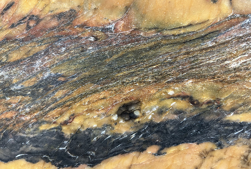 Naturstein Quarzite Miami gold