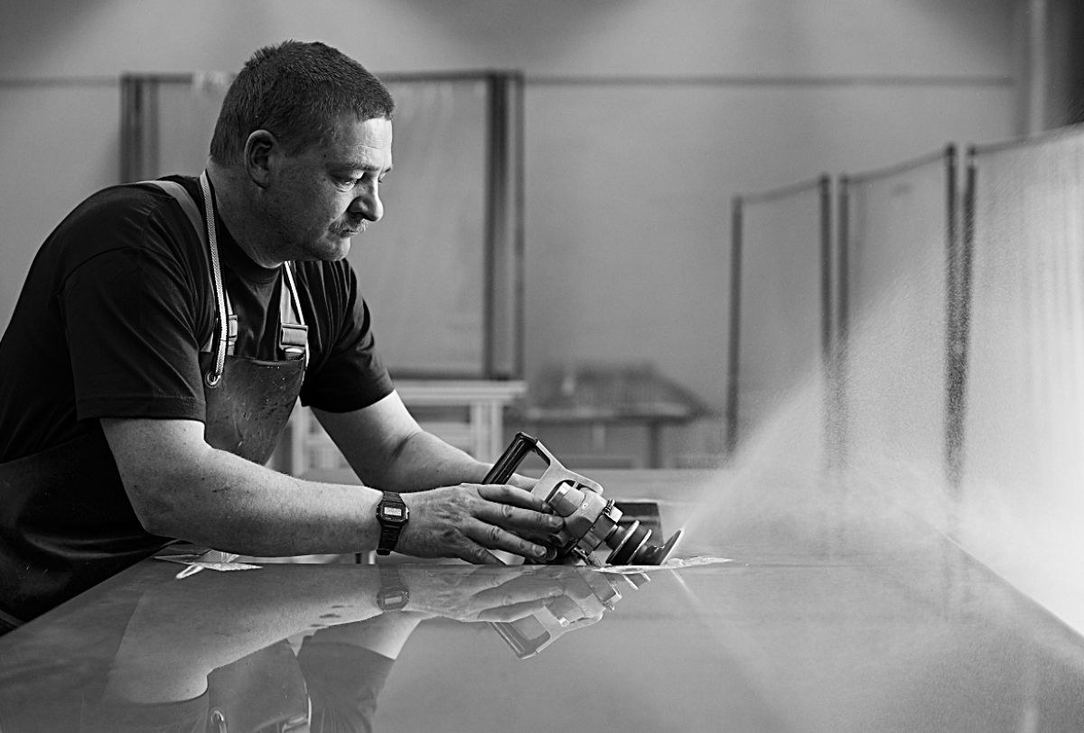 Marquardt Granitwerk Produktion