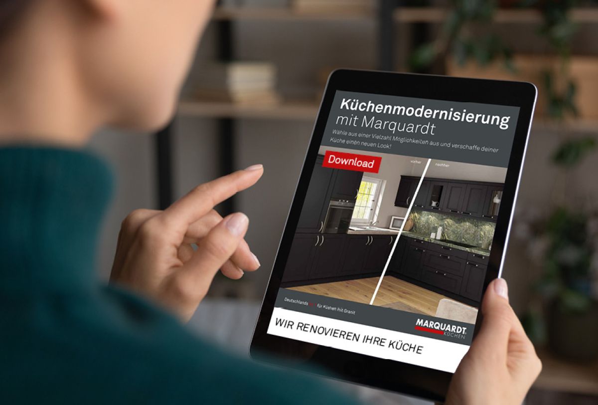 Marquardt Küchen Modernisierung Broschüre