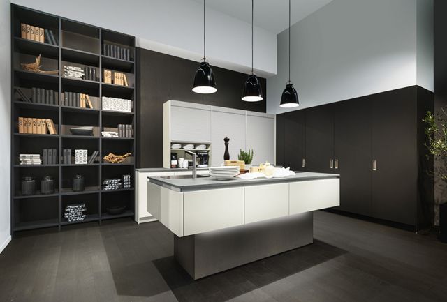 Moderne Küche ohne Griffe| Marquardt Küchen